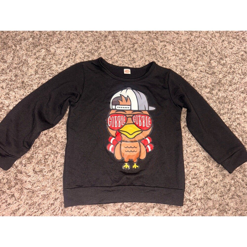 Sweatshirt boys Holiday‎ themed 3/4